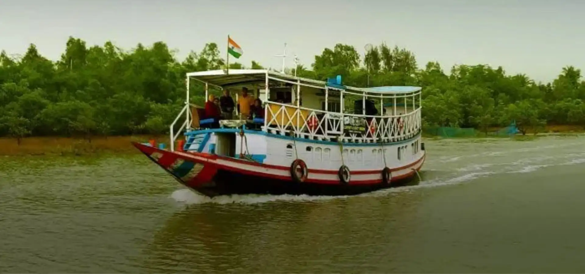 Tourist Boat of Sundarban